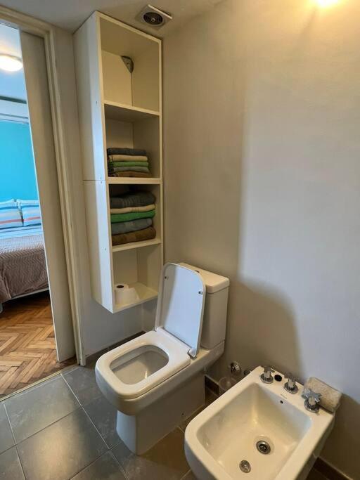 布宜诺斯艾利斯Luminoso Depto Piso 19 Vista Al Rio En Palermo公寓 外观 照片