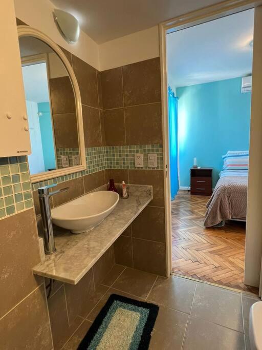 布宜诺斯艾利斯Luminoso Depto Piso 19 Vista Al Rio En Palermo公寓 外观 照片